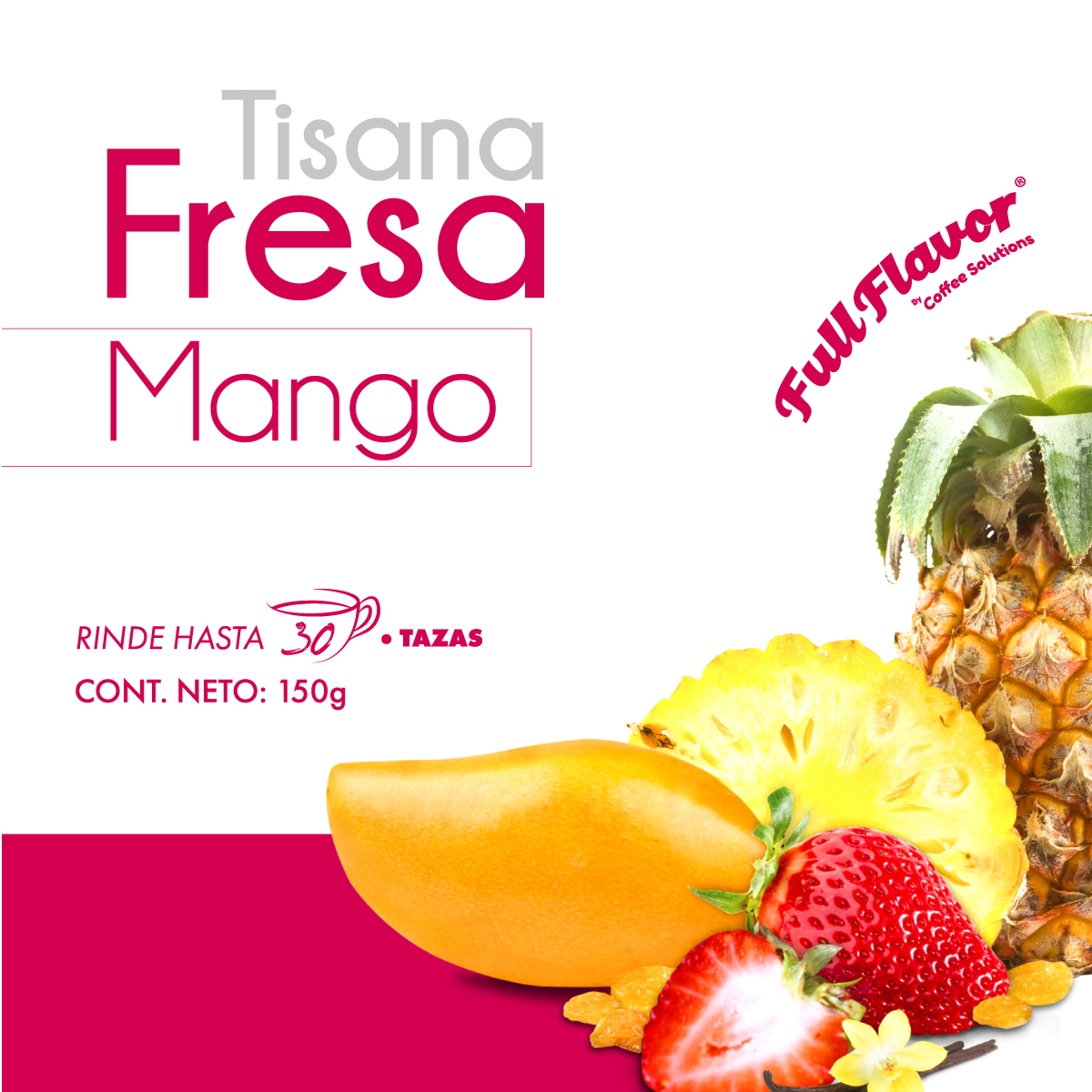 Tisana Sabor Fresa Mango Bolsa Con 150 Gramos tisana-sabor-fresa-mango-bolsa-con-150-gramos